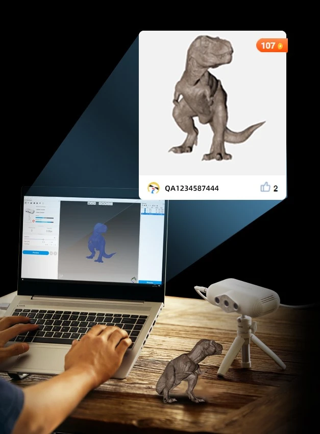Creality CR-Scan Lizard Luxury Combo 3D Scanner