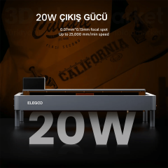 ELEGOO Phecda 20 Watt Lazer Gravür ve Kesici Paket 2
