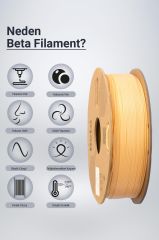 Beta PLA+ Filament Cream