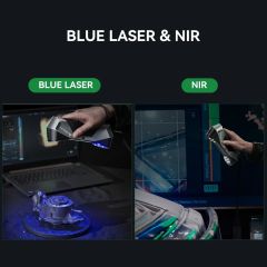 Creality CR-Scan Raptor Hibrit Mavi Lazer ve NIR 3D Tarayıcı