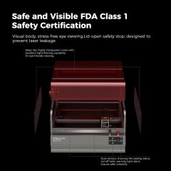 Creality Falcon2 Pro 40W Kapalı Lazer Kesim ve Gravür Makinesi