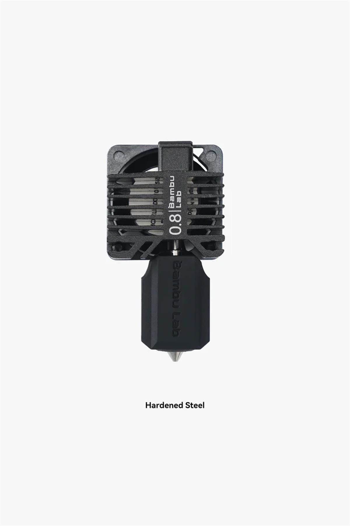 Bambu Lab Complete Hotend Assembly With Hardened Steel Nozzle 0.8 mm X1C
